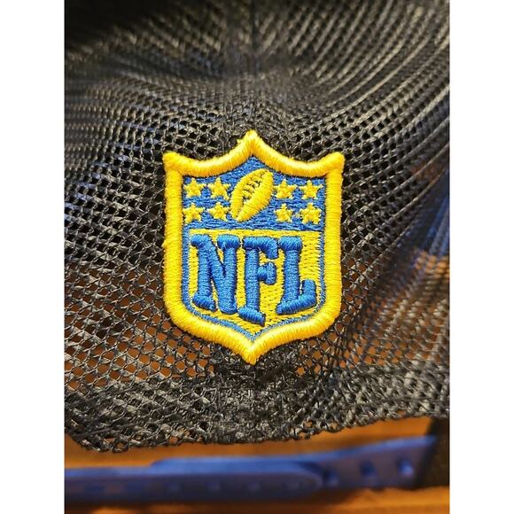 New Era Los Angeles Rams NFL Mesh Trucker 9Fifty Snapback Hat - Picture 7 of 11